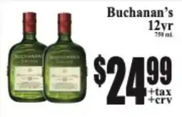 Baja Ranch Buchanan's 12yr offer