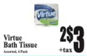 Baja Ranch Virtue Bath Tissue offer