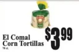 Baja Ranch El Comal corn tortillas offer