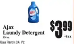 Baja Ranch Ajax Laundry Detergent offer