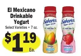 Sellers Bros El Mexicano Drinkable Yogurt offer