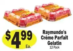 Sellers Bros Raymundo's Crème Parfait Gelatin offer