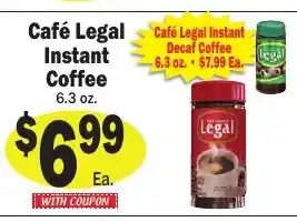 Sellers Bros Café Legal Instant Coffee offer