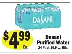 Sellers Bros Dasani purified water offer