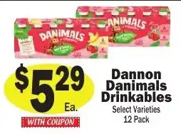 Sellers Bros Dannon Danimals Drinkables offer