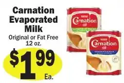Sellers Bros Carnation evaporated milk offer