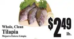 Baja Ranch Whole, Clean Tilapia offer