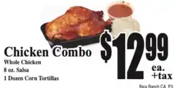 Baja Ranch Chicken Combo offer