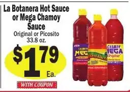 Sellers Bros La Botanera hot sauce or mega chamoy sauce offer