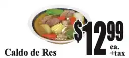 Baja Ranch Caldo de Res offer