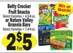 Sellers Bros Betty Crocker fruit snacks offer