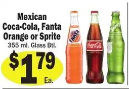 Sellers Bros Mexican Coca-Cola, Fanta Orange or Sprite offer