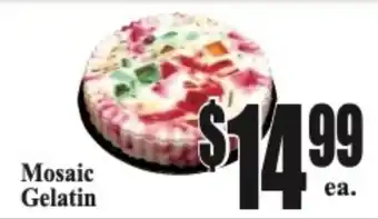 Baja Ranch Mosaic Gelatin offer