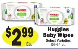 Sellers Bros Huggies baby wipes offer