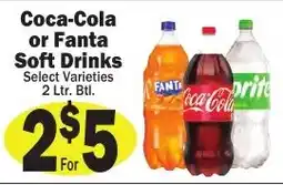 Sellers Bros Coca-Cola or Fanta Soft Drinks offer