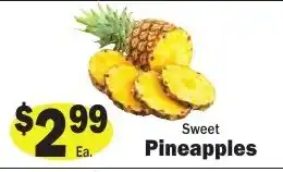 Sellers Bros Sweet Pineapples offer