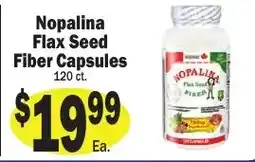 Sellers Bros Nopolina Flax Seed Fiber Capsules offer