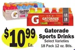 Sellers Bros Gatorade Sports Drinks offer