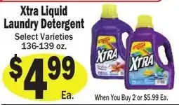 Sellers Bros Xtra Liquid Laundry Detergent offer