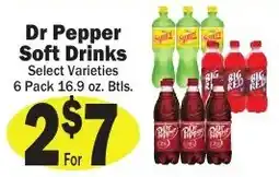 Sellers Bros Dr Pepper Soft Drinks offer