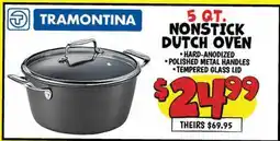 Ollie's TRAMONTINA 5 QT. NONSTICK DUTCH OVEN offer