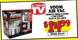 Ollie's VOOM AIR VAC offer