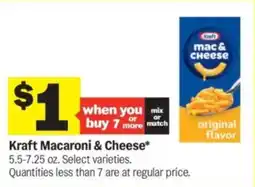 Meijer Kraft macaroni & cheese offer