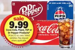Meijer Coca-cola, pepsi, 7up or dr pepper products offer
