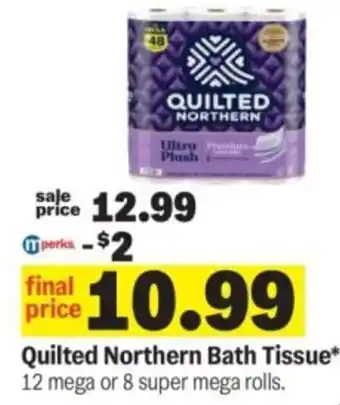 Meijer Quilted northern bath tissue offer
