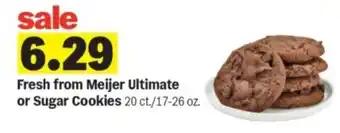 Meijer Fresh from meijer ultimate or sugar cookies offer