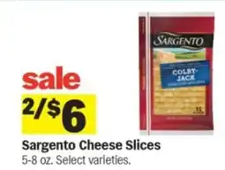 Meijer Sargento cheese slices offer