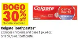 Meijer Colgate toothpastes offer