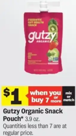 Meijer Gutzy organic snack pouch offer