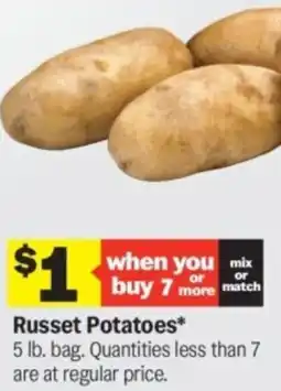 Meijer Russet potatoes offer