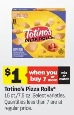 Meijer Totino's pizza rolls offer