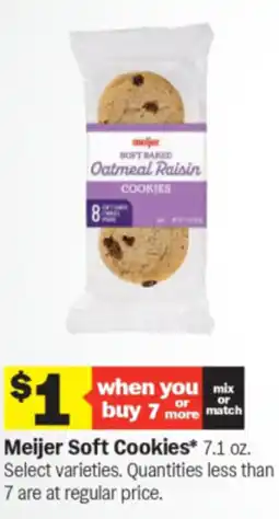 Meijer Meijer soft cookies offer