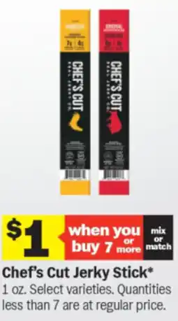 Meijer Chef's cut jerky stick offer