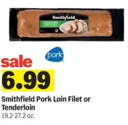 Meijer Smithfield pork loin filet or tenderloin offer