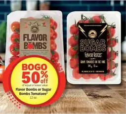 Meijer Flavor bombs or bogo bombs tomatoes offer