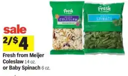 Meijer Fresh from meijer coleslaw offer
