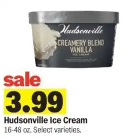 Meijer Hudsonville Ice Cream Select varieties. offer