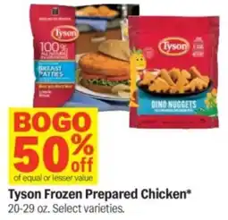 Meijer Tyson frozen prepared chicken offer