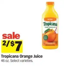 Meijer Tropicana Orange Juice offer