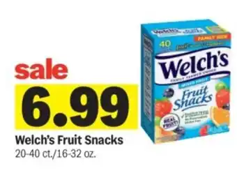 Meijer Welch's fruit snacks offer