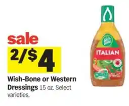 Meijer Wish-bone or western dressings offer