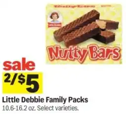 Meijer Little Debbie Family Packs offer