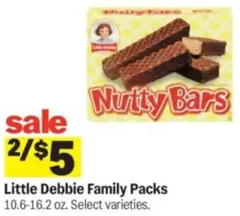 Meijer Little Debbie Family Packs offer