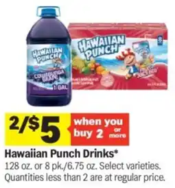Meijer Hawaiian Punch Drinks offer