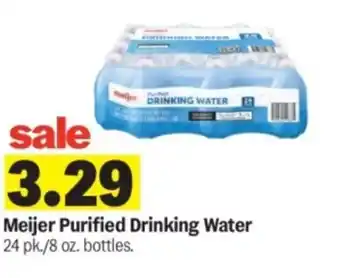 Meijer Meijer Purified Drinking Water offer