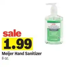 Meijer Meijer Hand Sanitizer offer